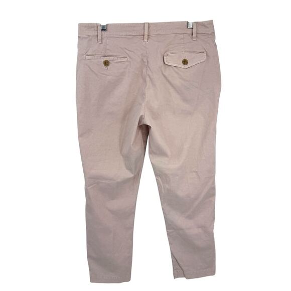 Citizens of Humanity Brooke Chino Pants size 29 Faded Pink Mid Rise Cropped - Picture 3 of 13